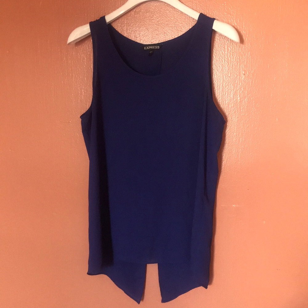 Express Navy Blue Blouse